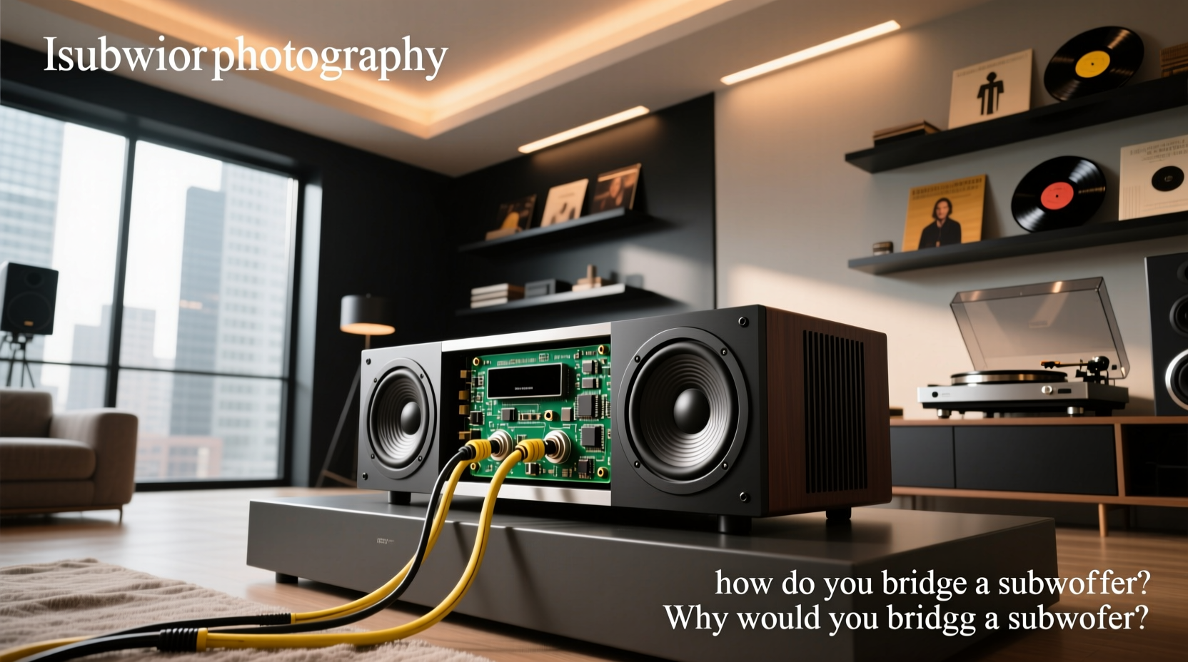 How to Bridge a Subwoofer: A Practical Guide
