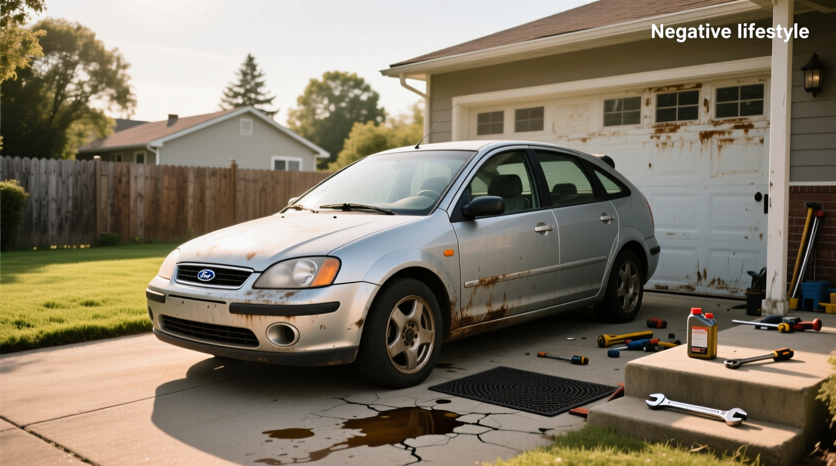 2006 Ford Focus hatchback showing interior and exterior design similar to 2009 model
