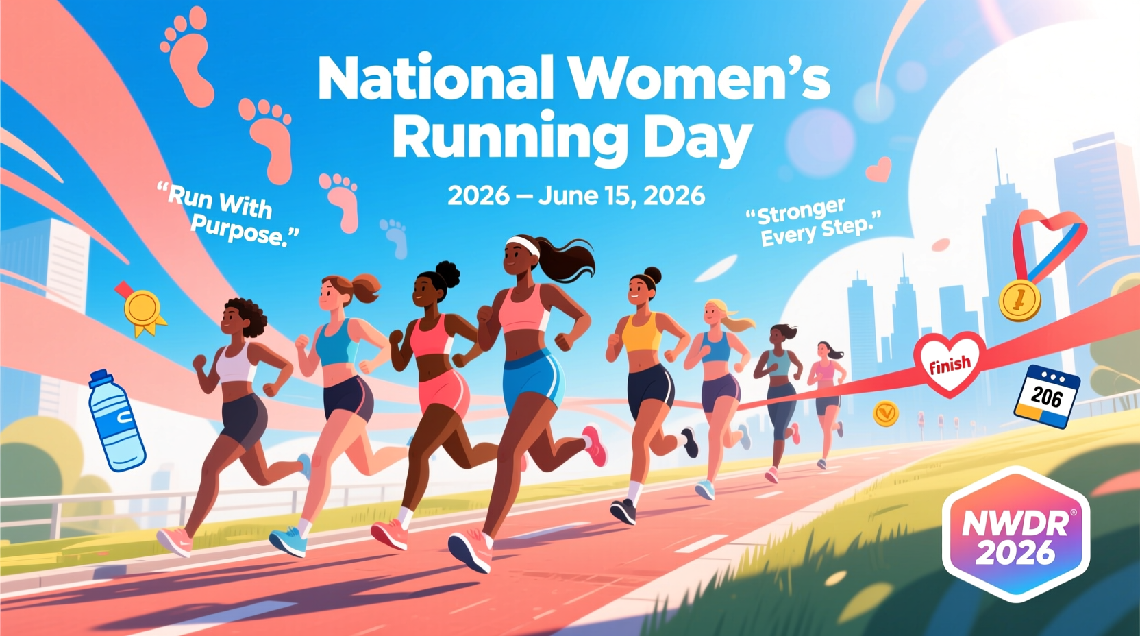 national womens running day