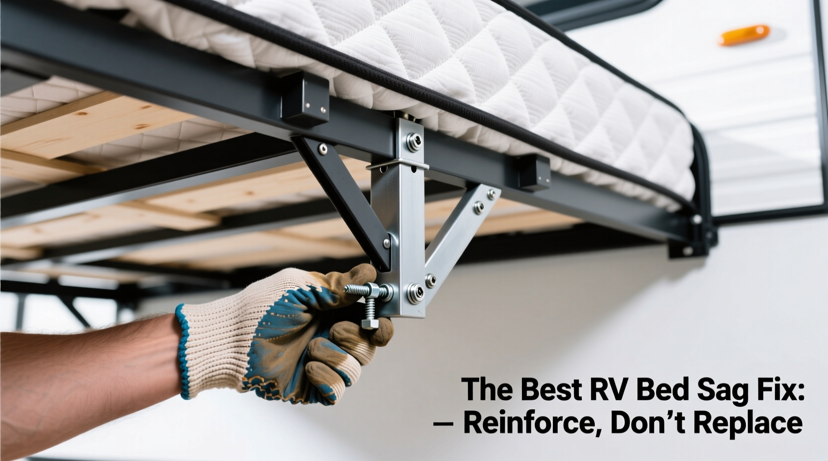 rv bed sag fix
