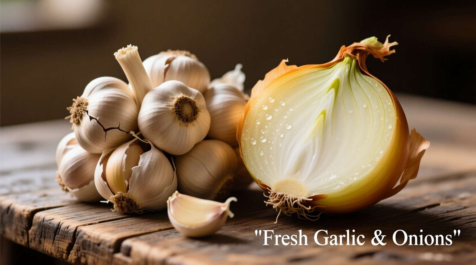 Garlic and Onions: Culinary Science and Health Benefits