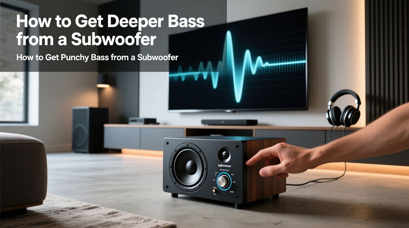 How to Get Deeper, Punchier Bass from a Subwoofer – A Practical Guide