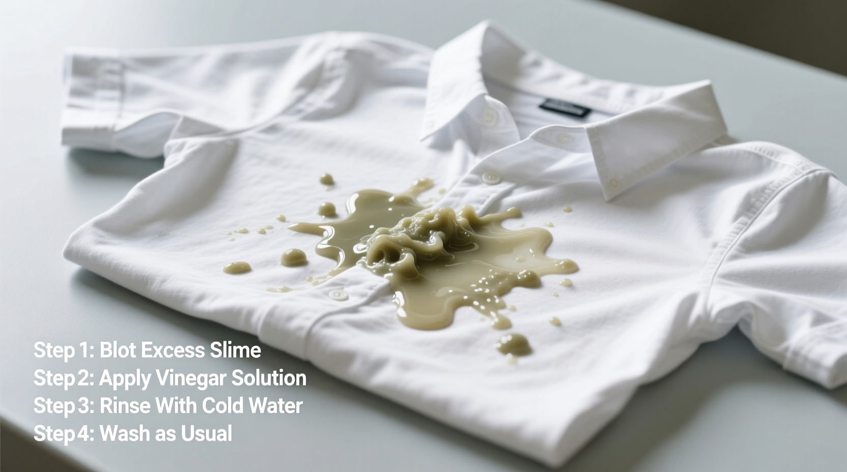 how to remove slime from clothes proven methods that actually work without damage