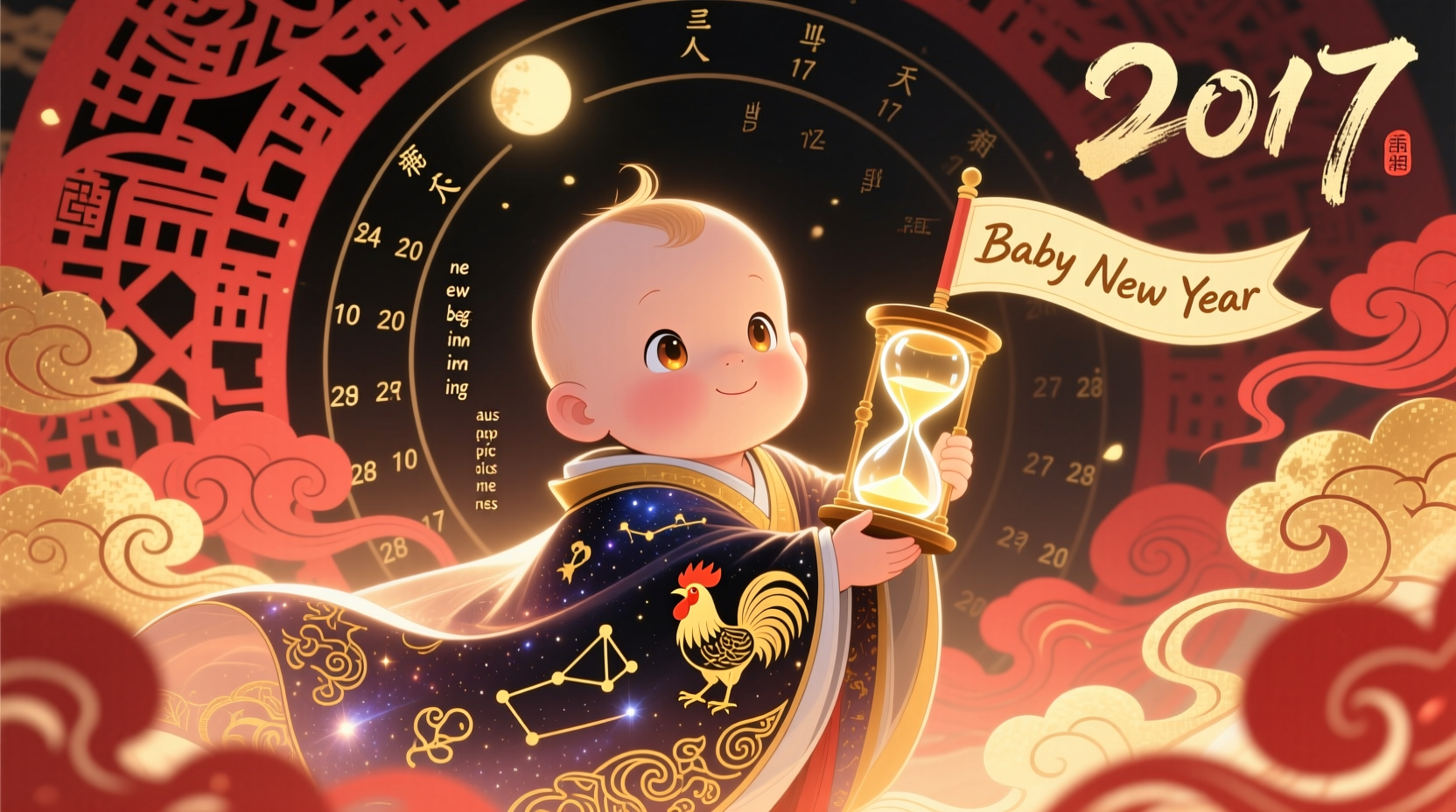 who is baby new year 2017