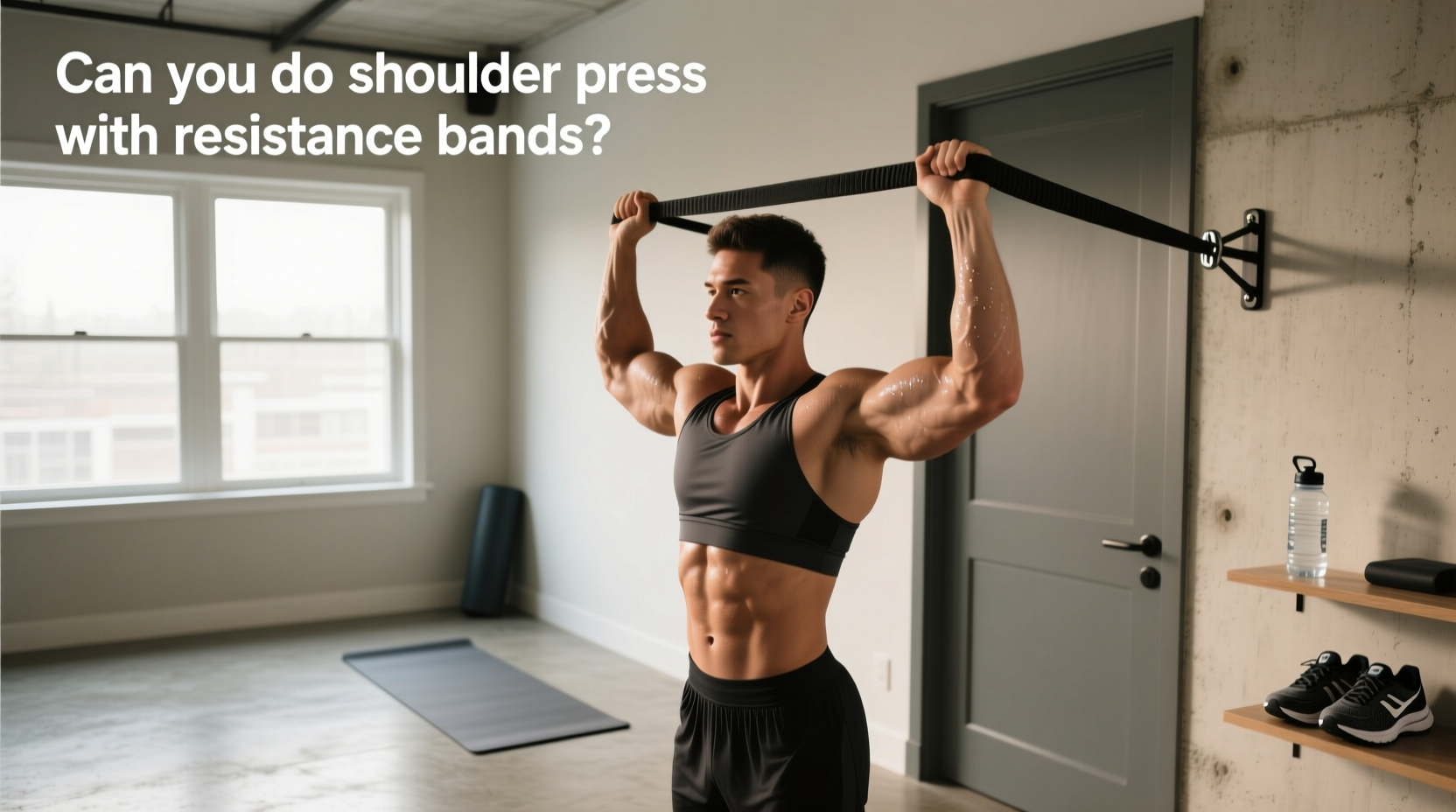 banded shoulder press guide