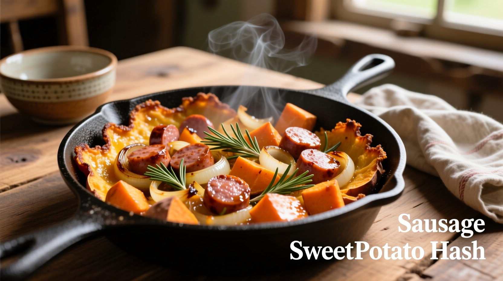 sausage sweet potato hash