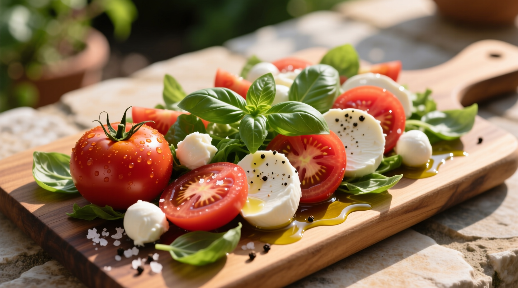 Authentic Tomato Mozzarella Basil Salad Recipe Guide