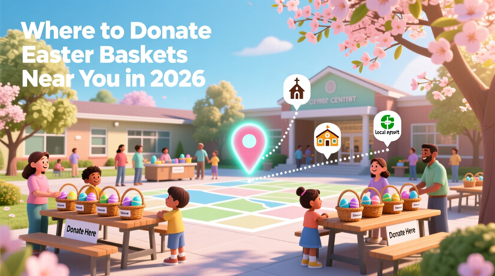 where can i donate easter baskets near me