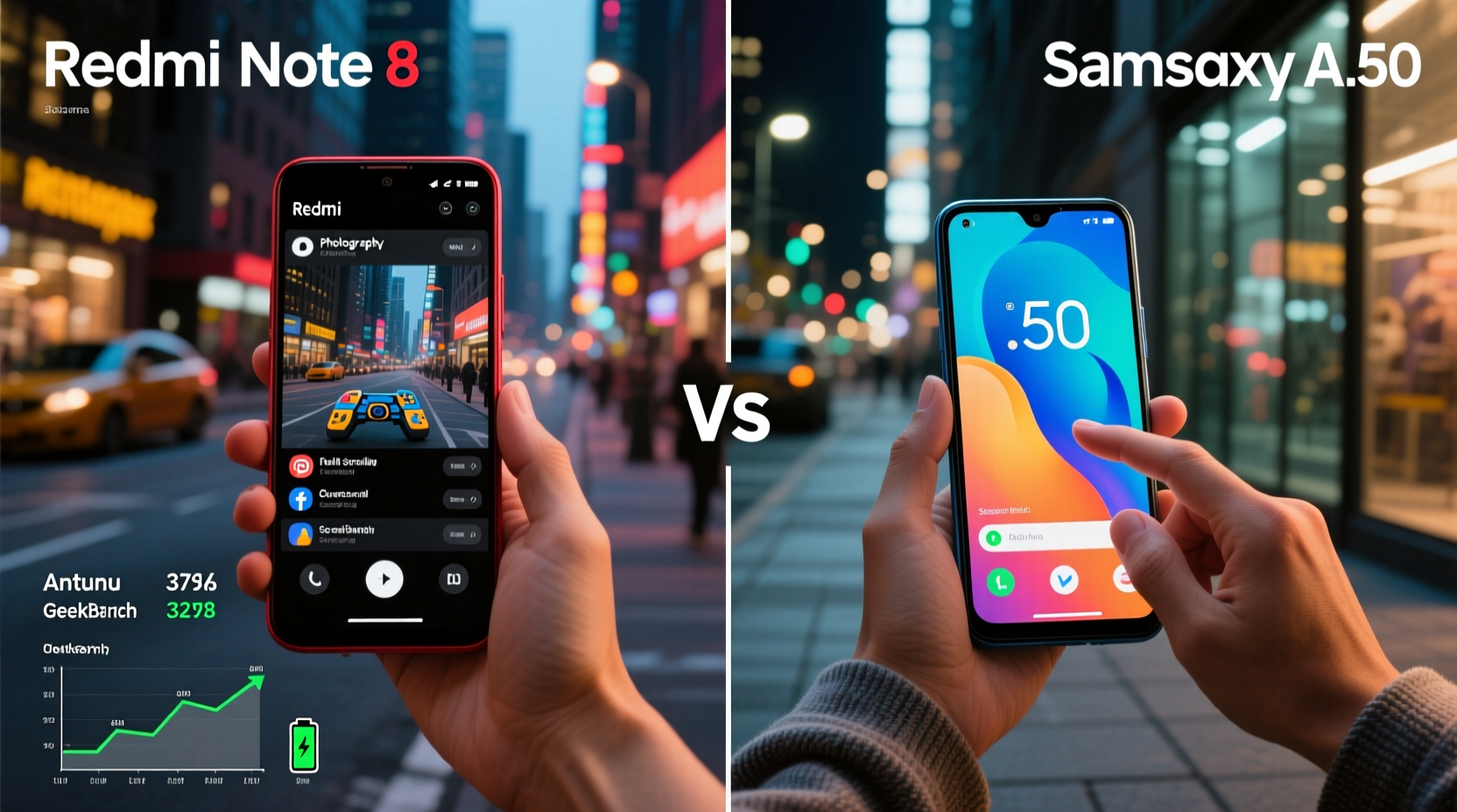 redmi note 8 vs samsung a50 in real world use is the upgrade worth it