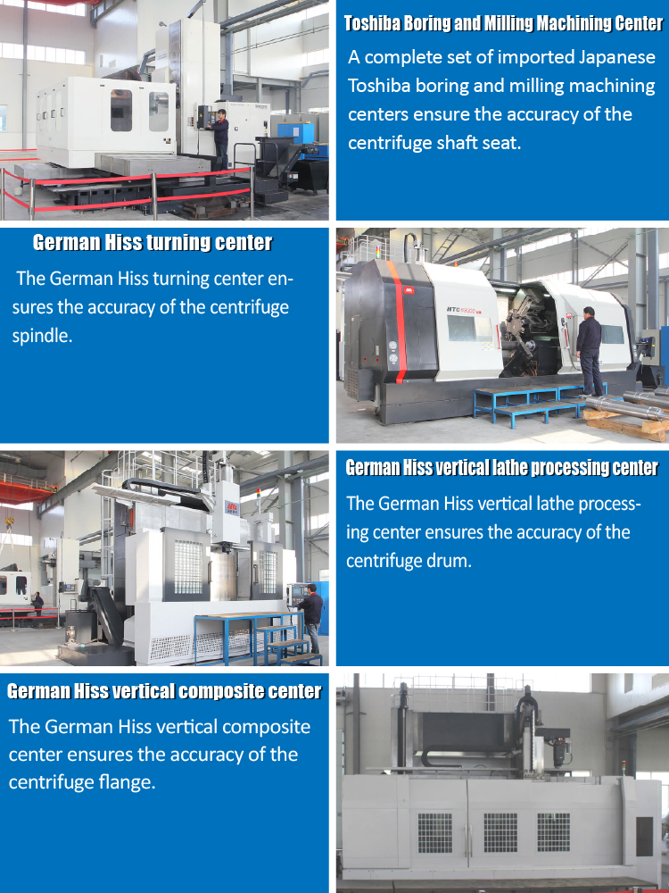High Speed Automatic Food Centrifuge With 2 Stage Pusher Mineral