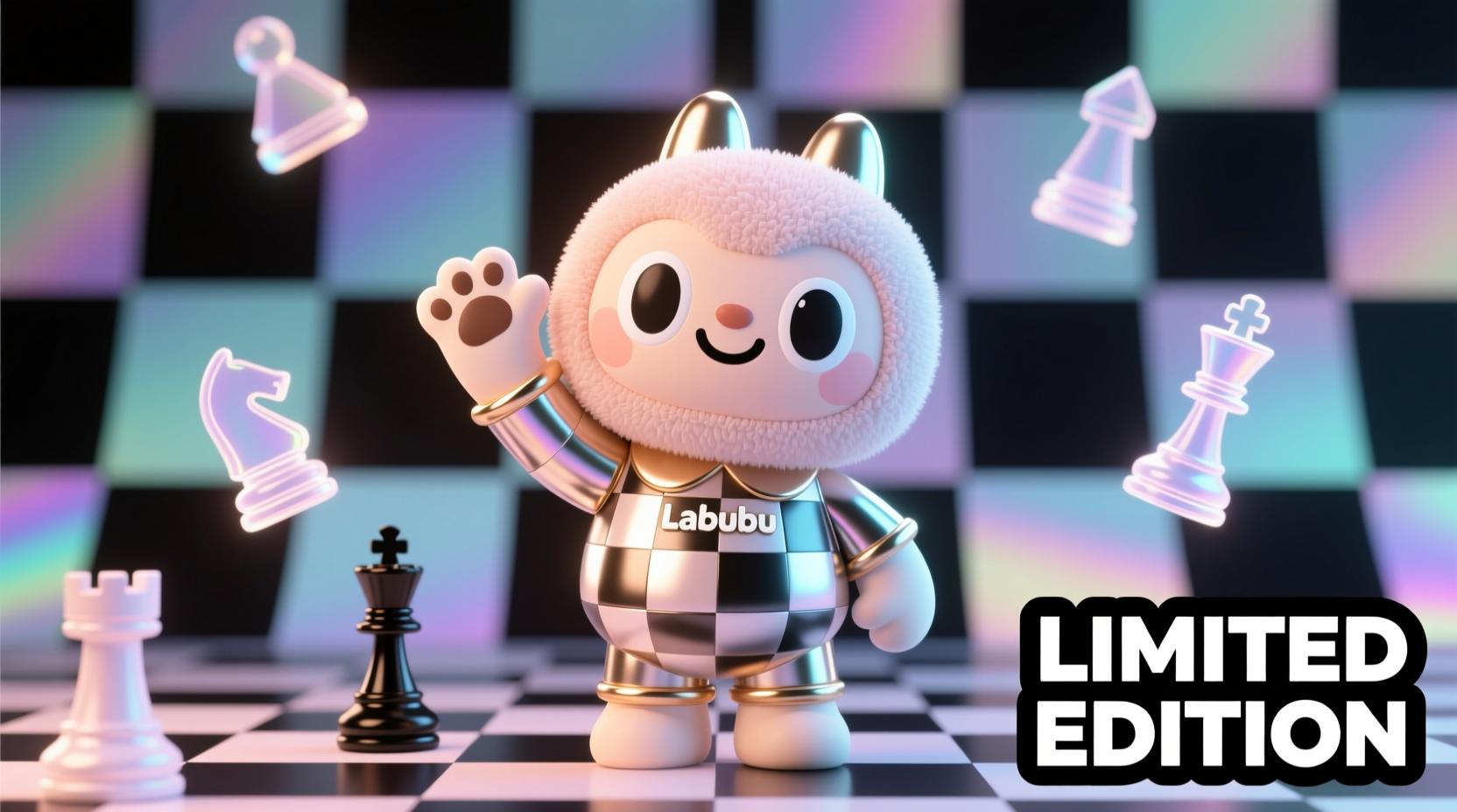 is labubu checkmate limited edition
