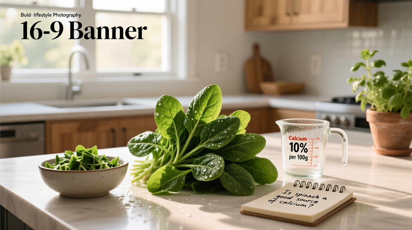 is spinach good for calcium