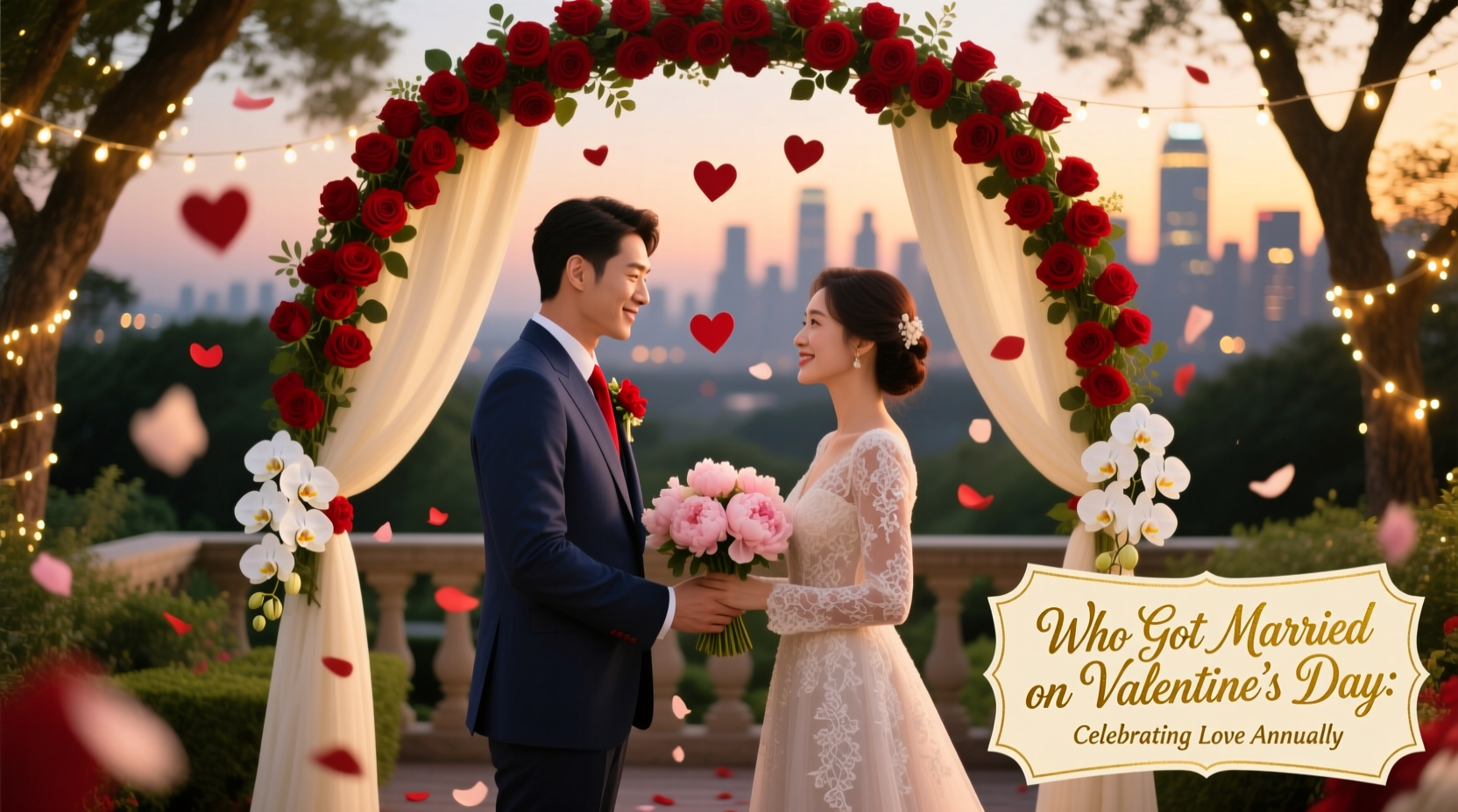 who got married on valentines day