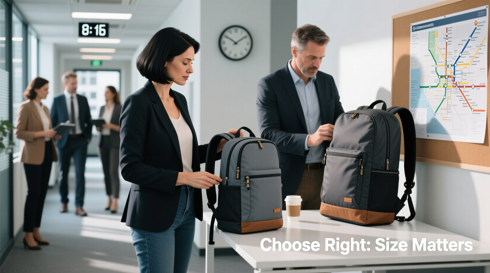 how to accurately choose the perfect backpack size for your daily commute