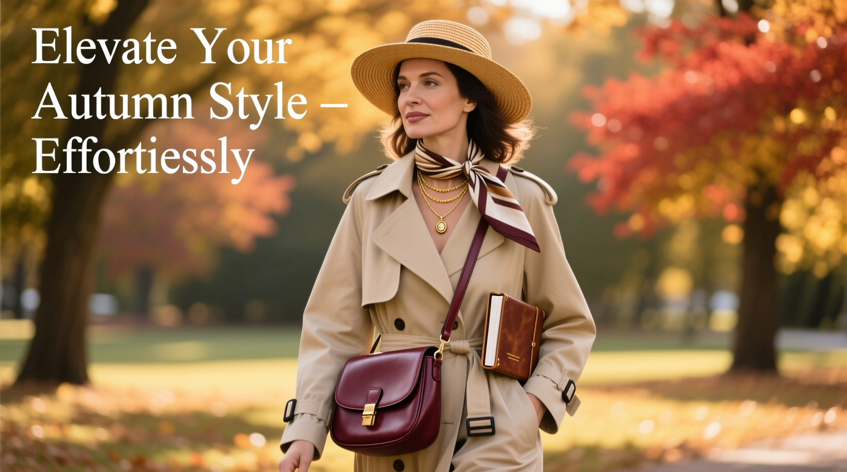 how to effortlessly elevate your simple autumn jacket with stylish accessories