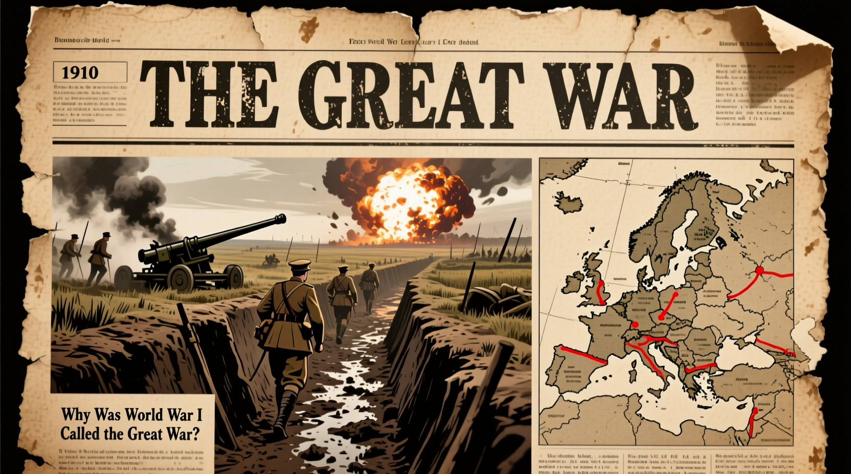 why was world war i called the great war exploring the name