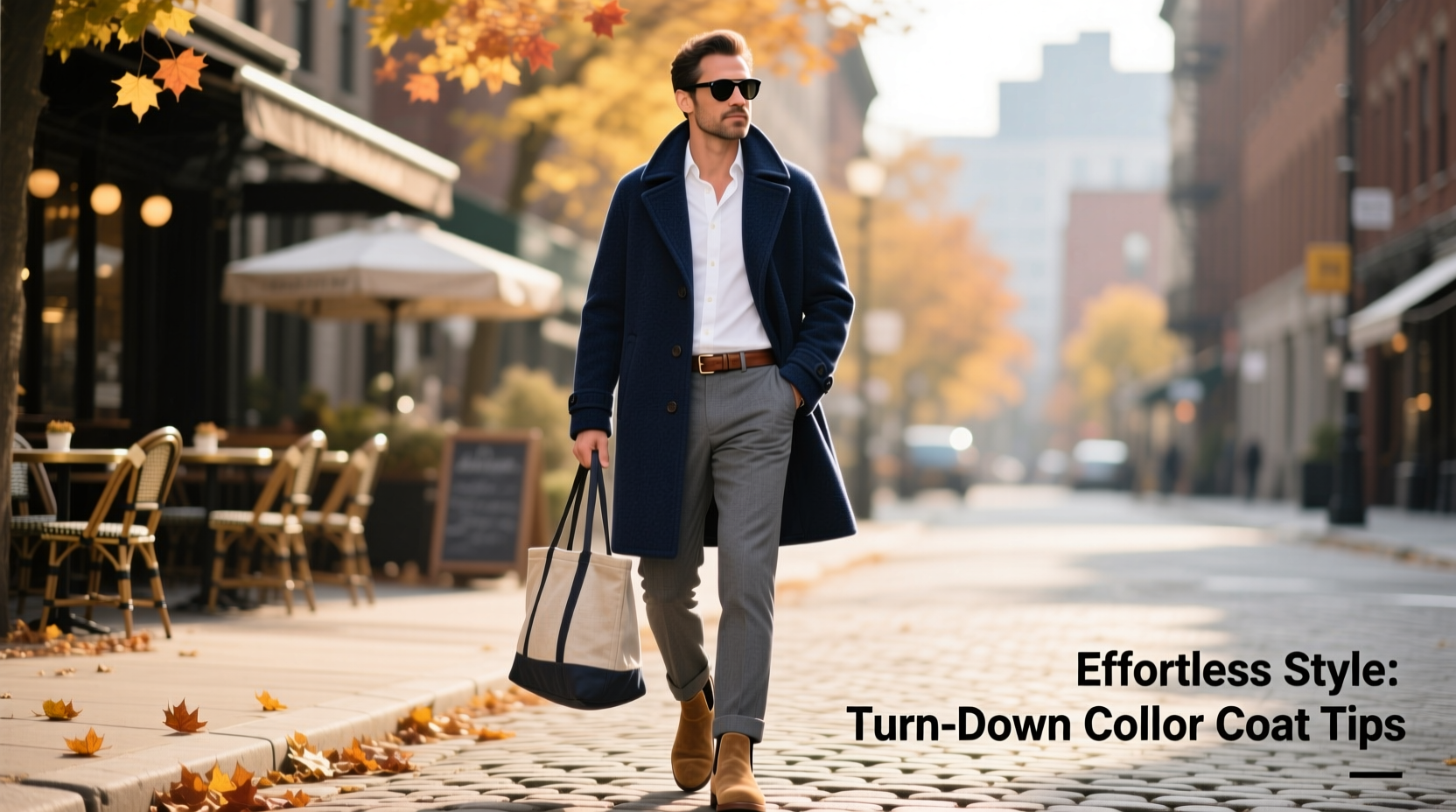 casual styling tips for wearing a turn down collar coat with effortless versatility