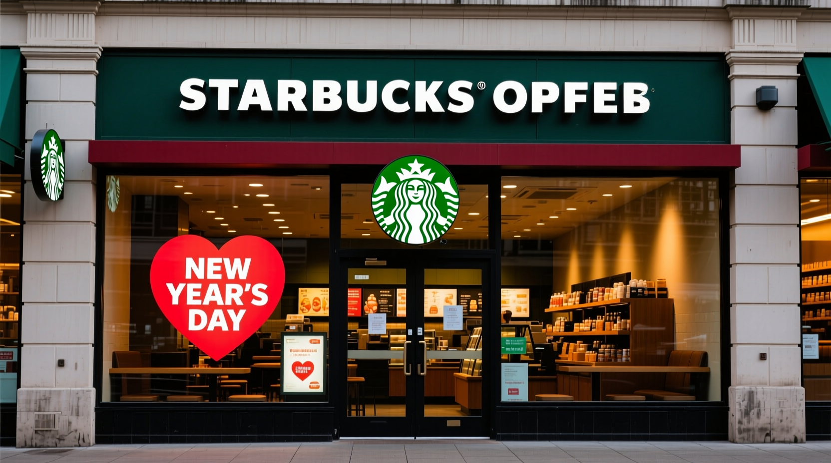 Is Starbucks Open on New Year's Day?