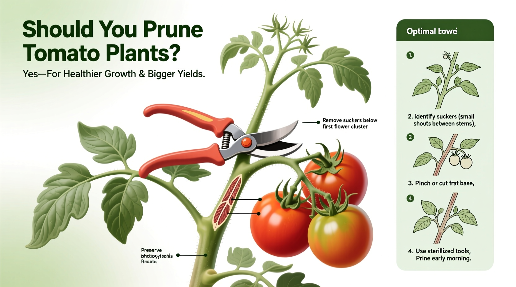 Should You Prune Tomato Plants? Expert Growing Guide