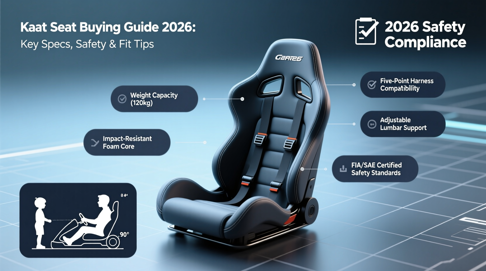 Kart Seat Buying Guide 2026: Key Specs, Safety & Fit Tips