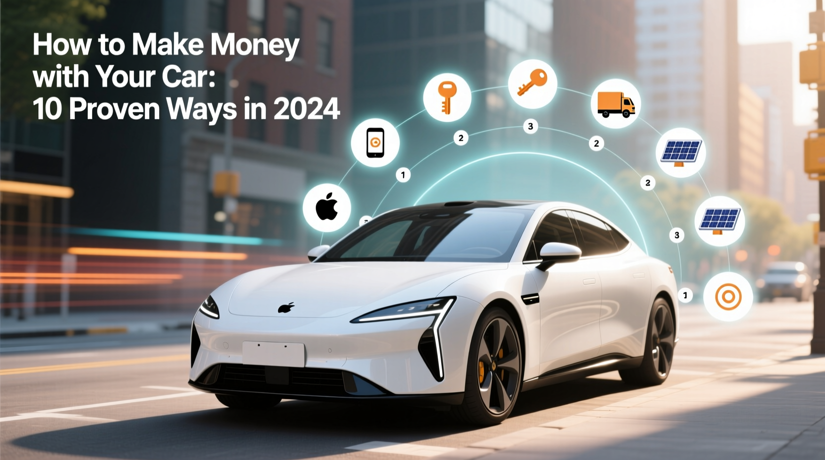 how to make money with your car