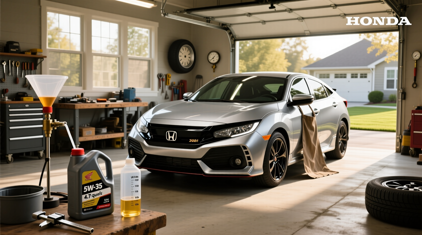 2021 Honda Civic Hatchback Oil Capacity Guide