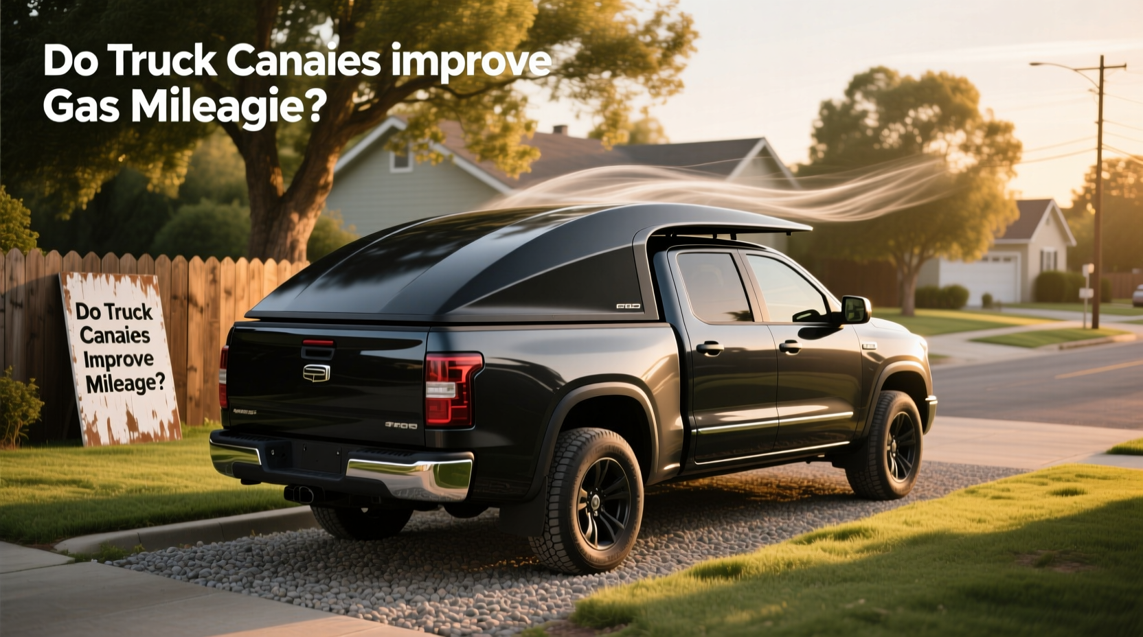 How to Choose a Canopy Pickup Truck: Does It Improve Gas Mileage?