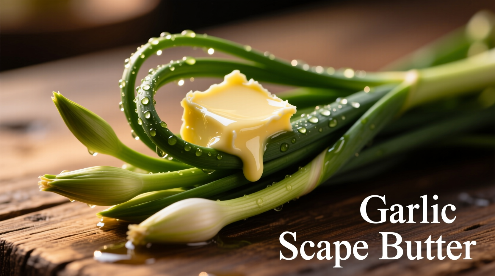 garlic scape butter