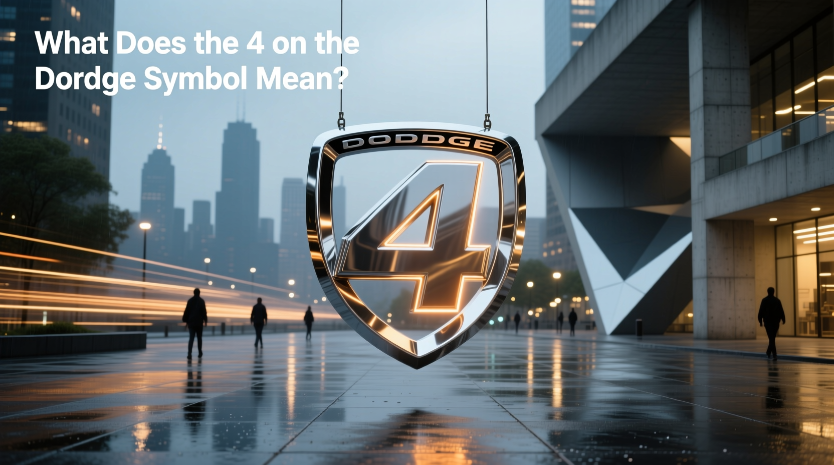 How to Choose Dodge Emblems: What Does the 4 on the Dodge Symbol Mean?