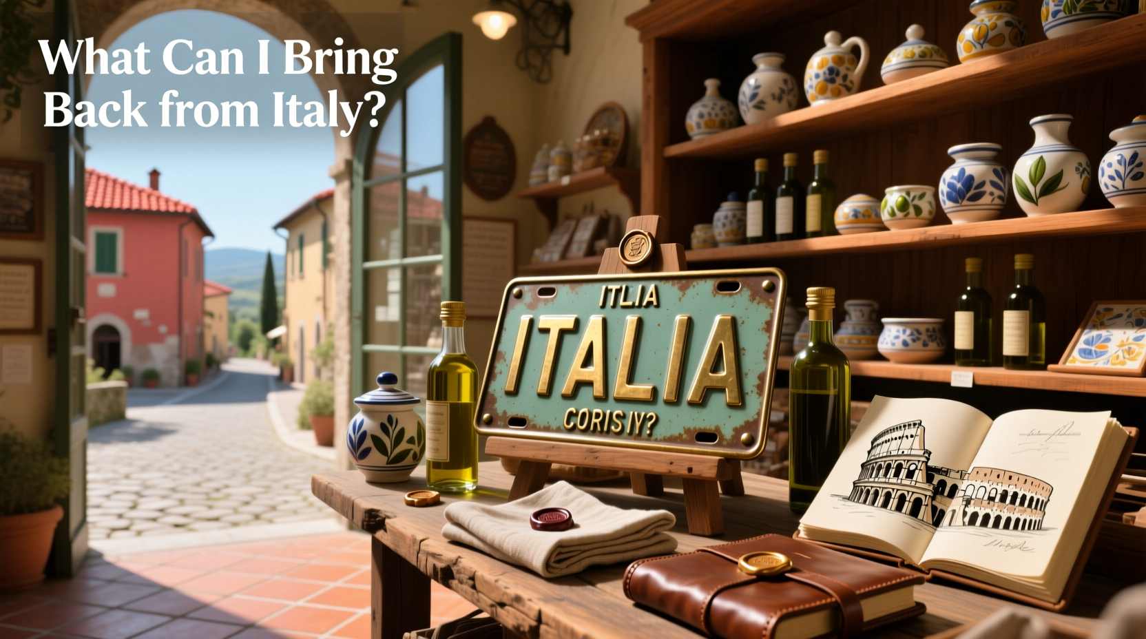 Italy Souvenir License Plate Buying Guide: What to Bring Back from Italy