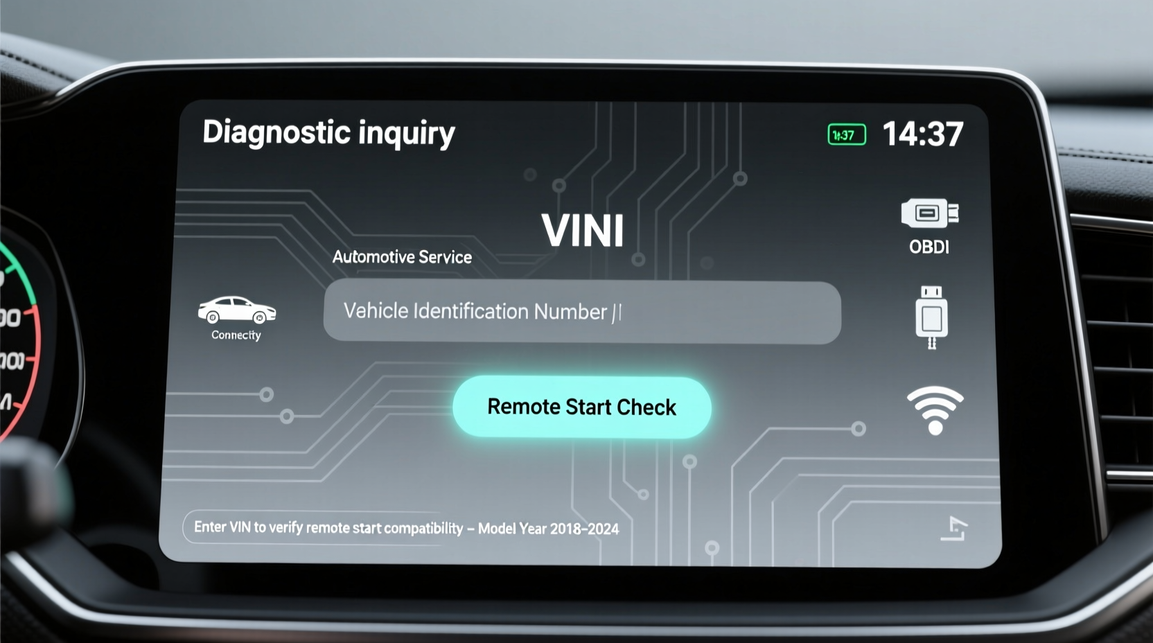 does my car have remote start by vin number