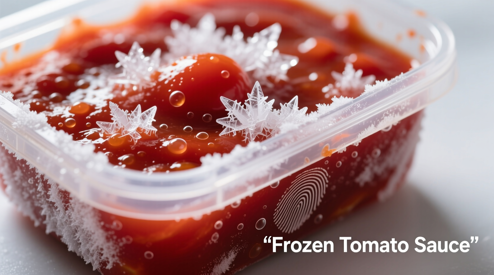 freezing tomato sauce
