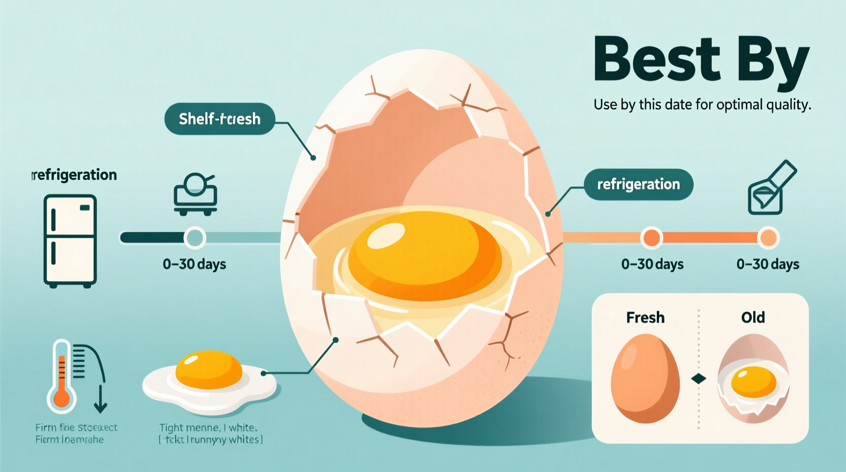 how to understand the best by date on eggs and keep them fresh