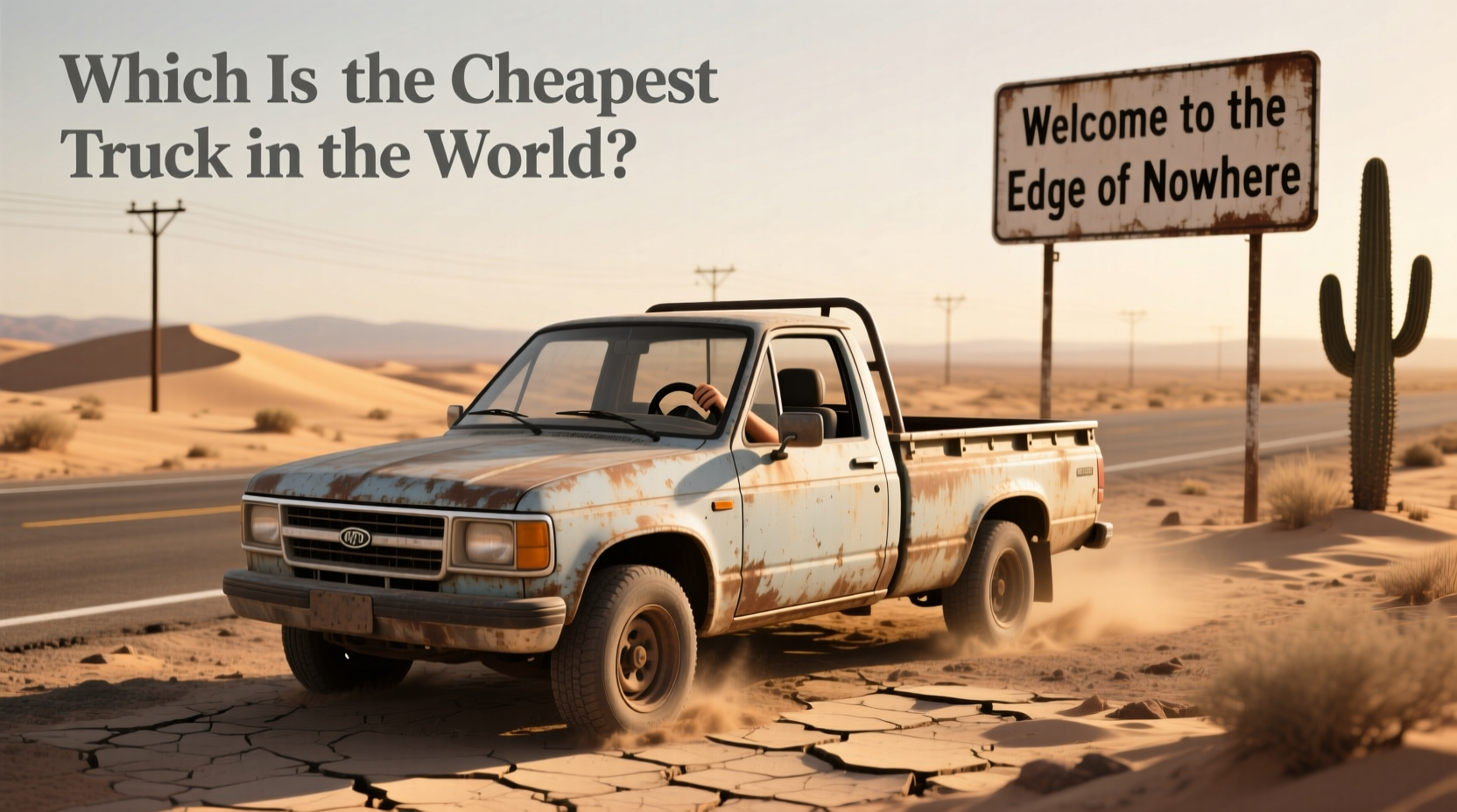 Changli Explorer $2000 Chinese electric pickup truck parked outdoors