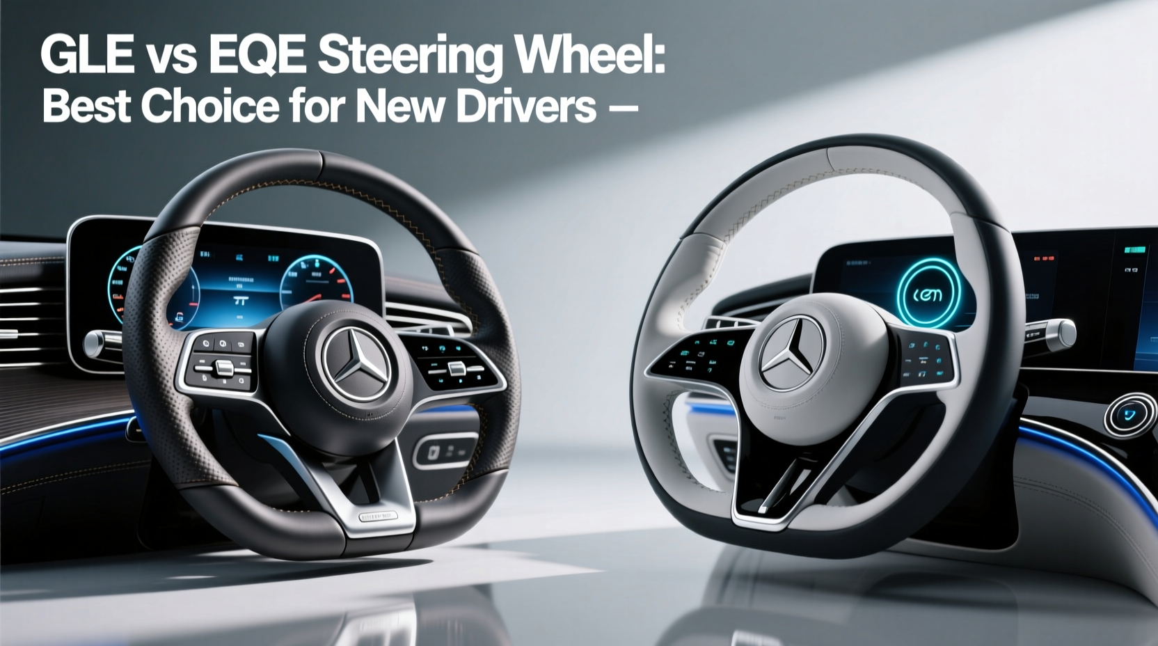 mb gle vs eqe steering wheel new drivers