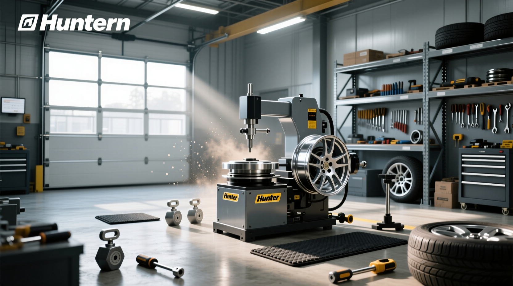 What Are the Key Hunter Wheel Balancer Parts and How to Maintain Them?