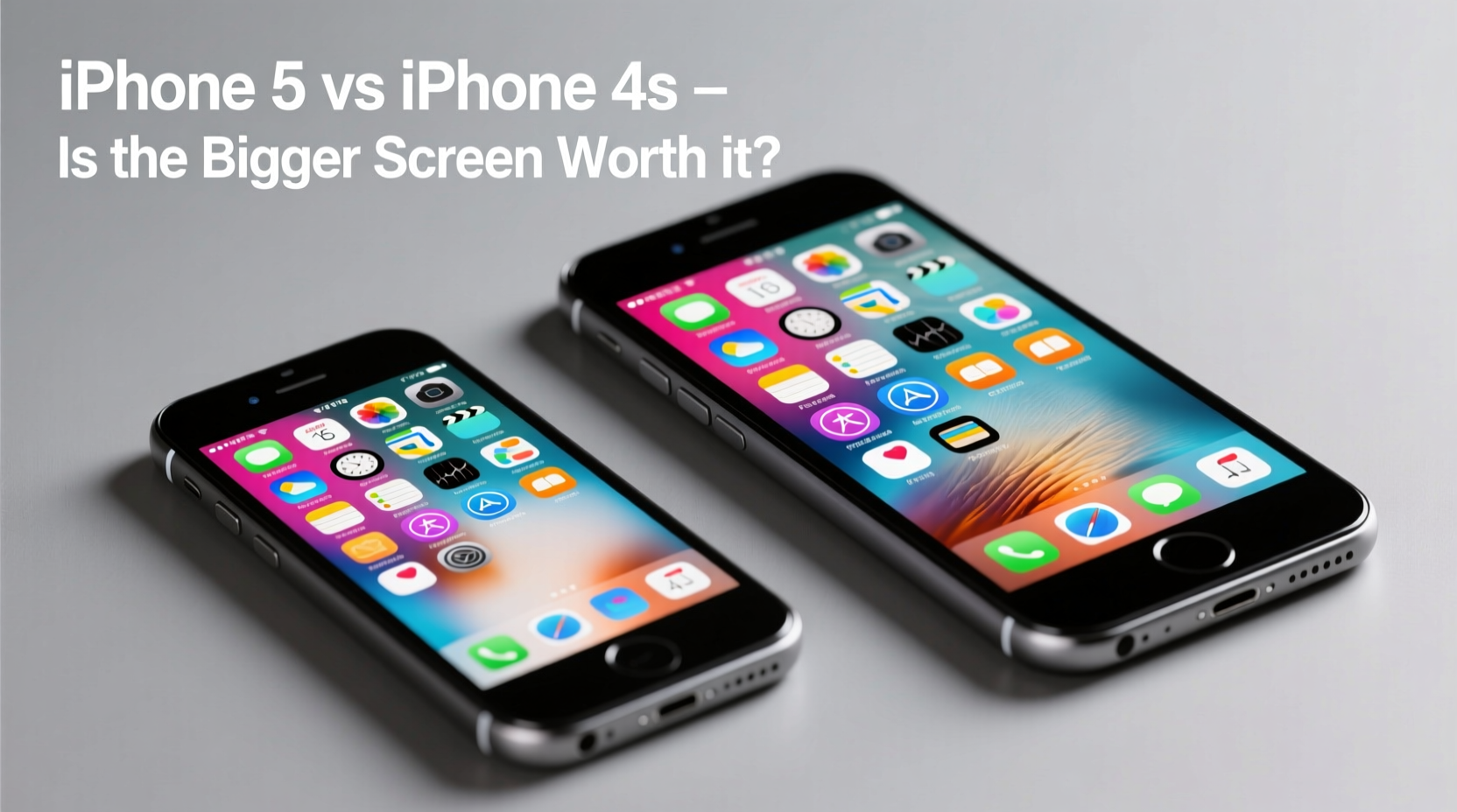 iphone 5 vs 4s screen is the upgrade worth it for the bigger display