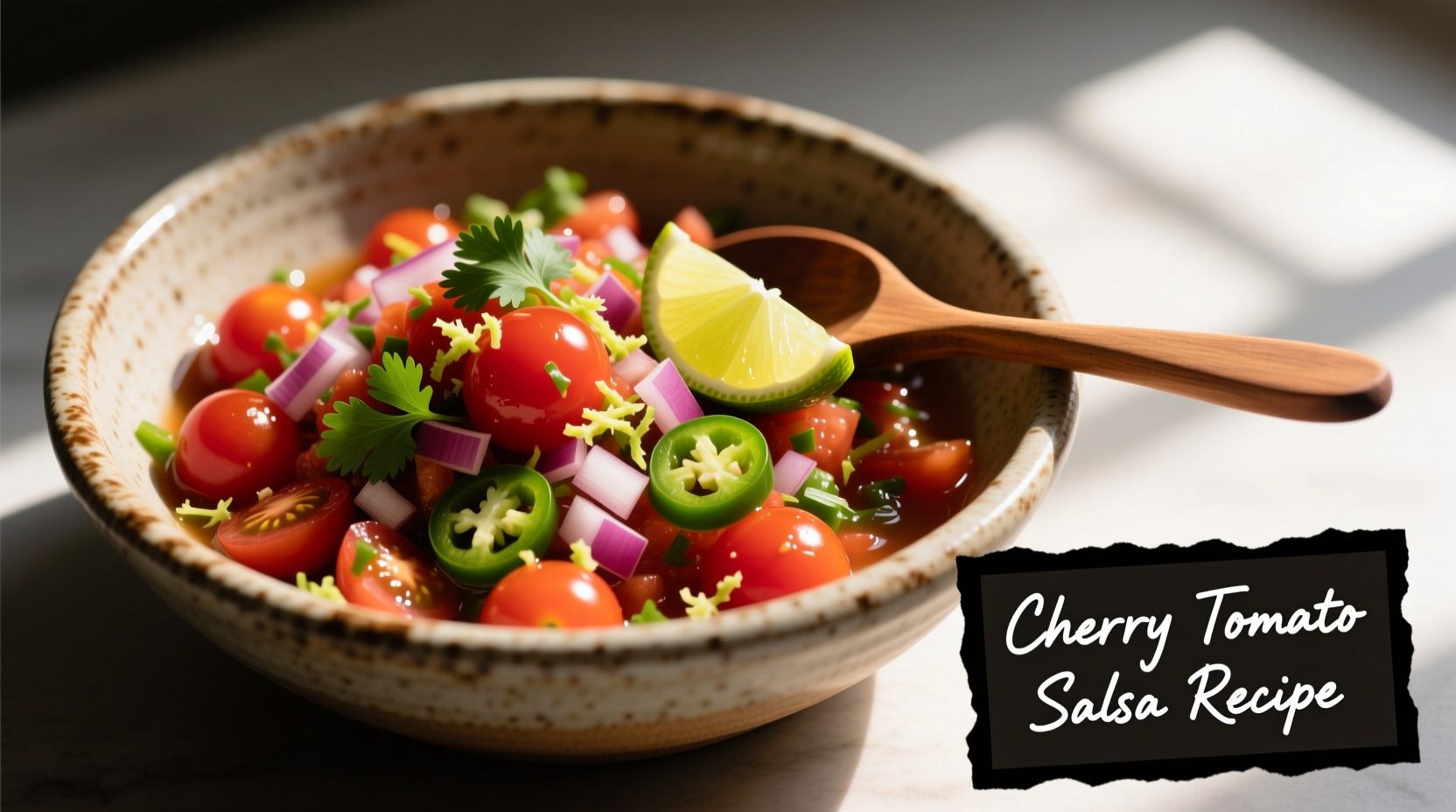 Perfect Cherry Tomato Salsa Recipe in 15 Minutes