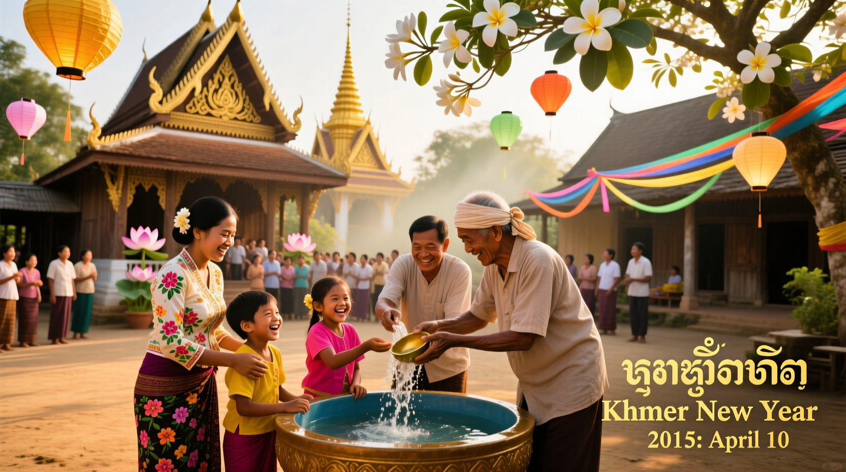 what day is khmer new year 2015
