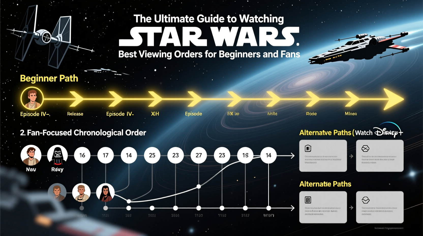 the ultimate guide to watching star wars best viewing orders for beginners and fans