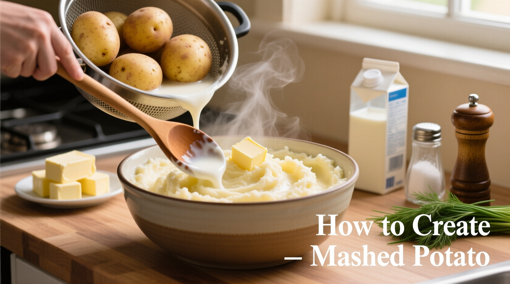how to create mashed potato