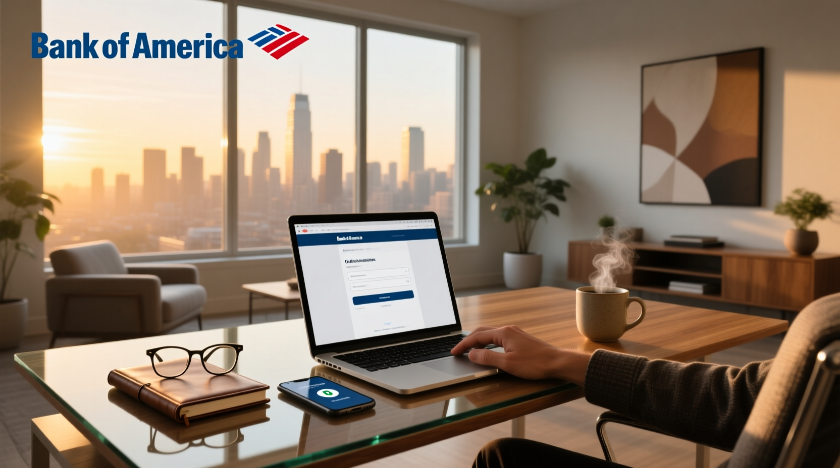 bank of america online banking setup, login troubleshooting