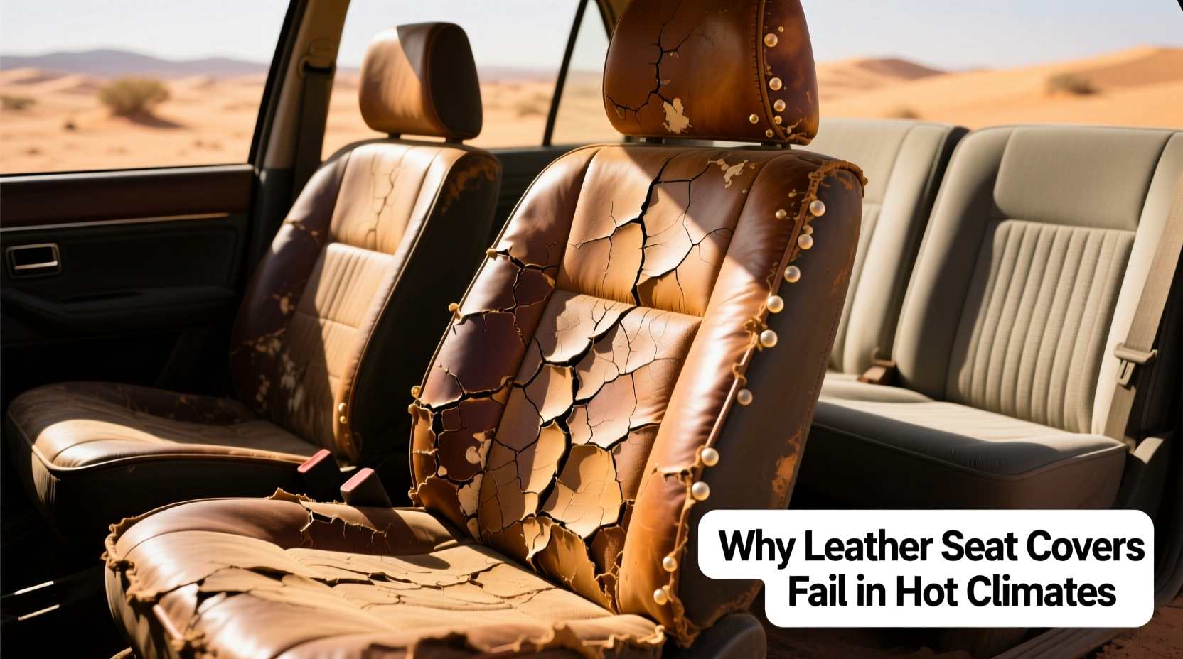 Why Leather Seat Covers Fail in Hot Climates
