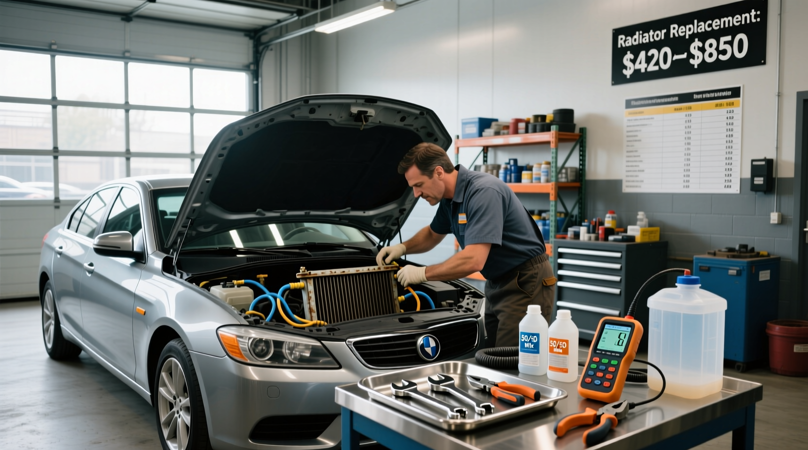 How Much Does It Cost to Replace a Car Radiator?