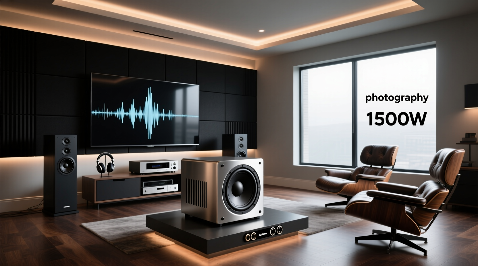 1500w subwoofer studio vs home use