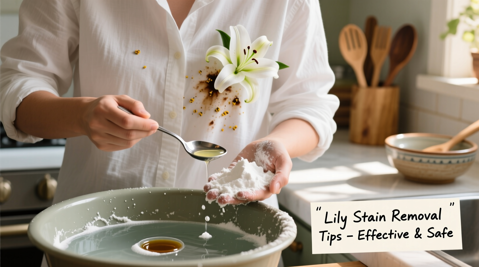 effective methods to remove lily stains from clothes using everyday solutions