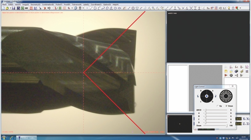 دستگاه اندازه گیری ویدئو ابزار قابل برنامه ریزی مورد استفاده در کارخانه ماشین آلات 6