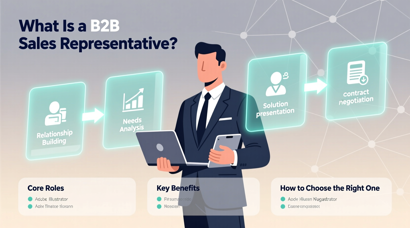 what is b2b sales representative