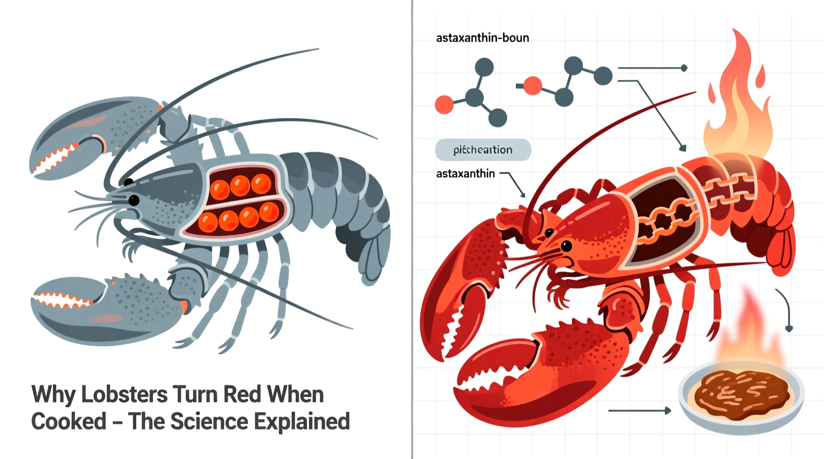 why are lobsters red after cooking the science explained