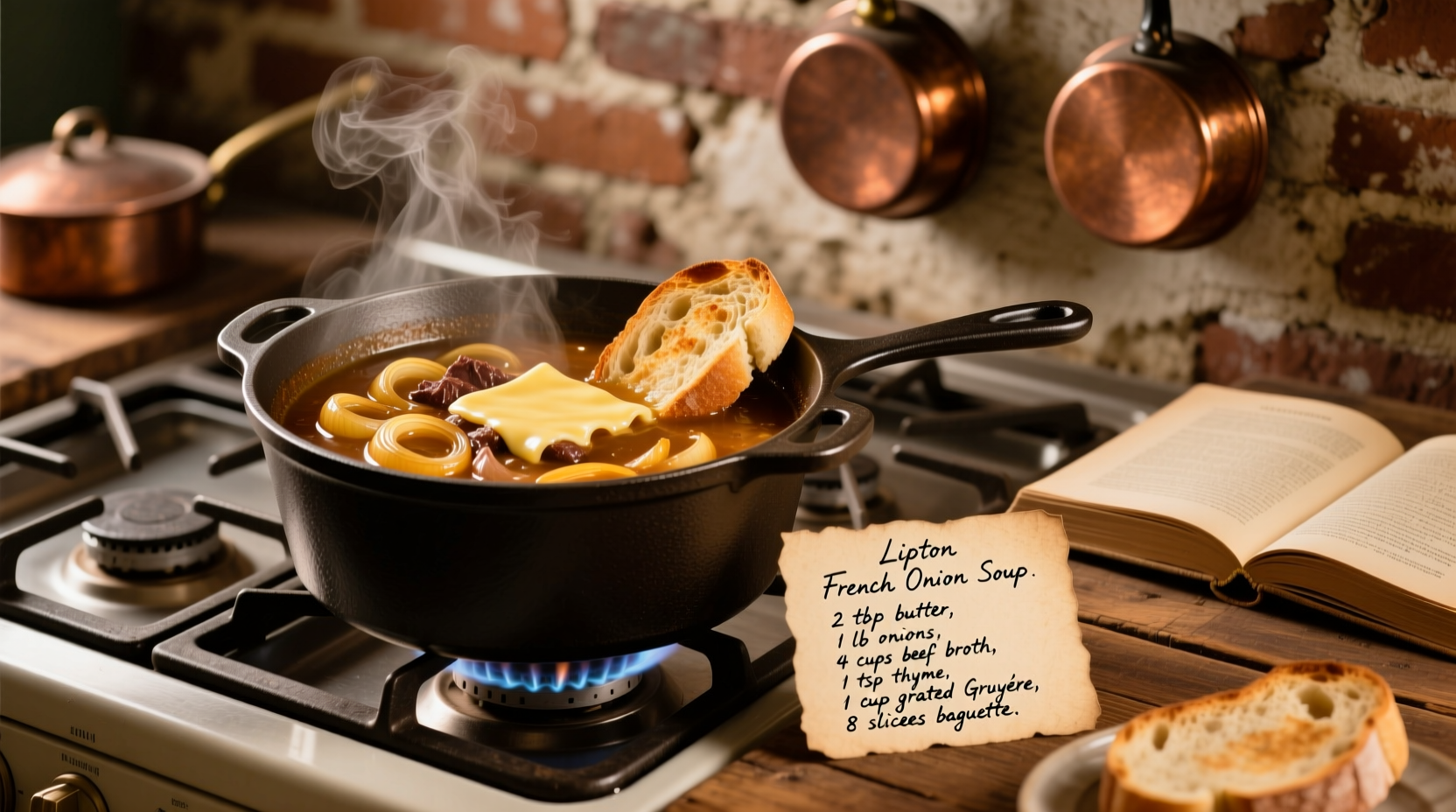 Lipton French Onion Soup Recipe: Quick & Authentic Version